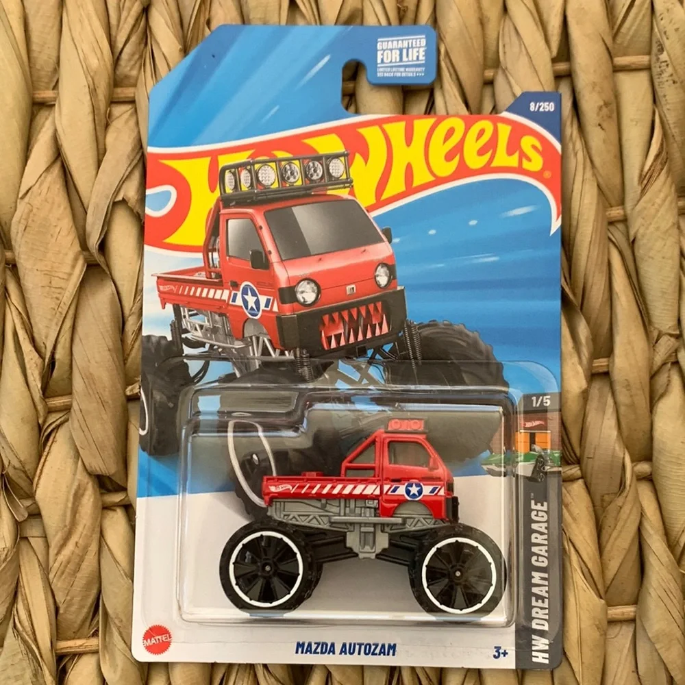 Hot Wheels Mazda Autozam Monster Truck Red Hotwheels Mattel Texas Toot New 2025